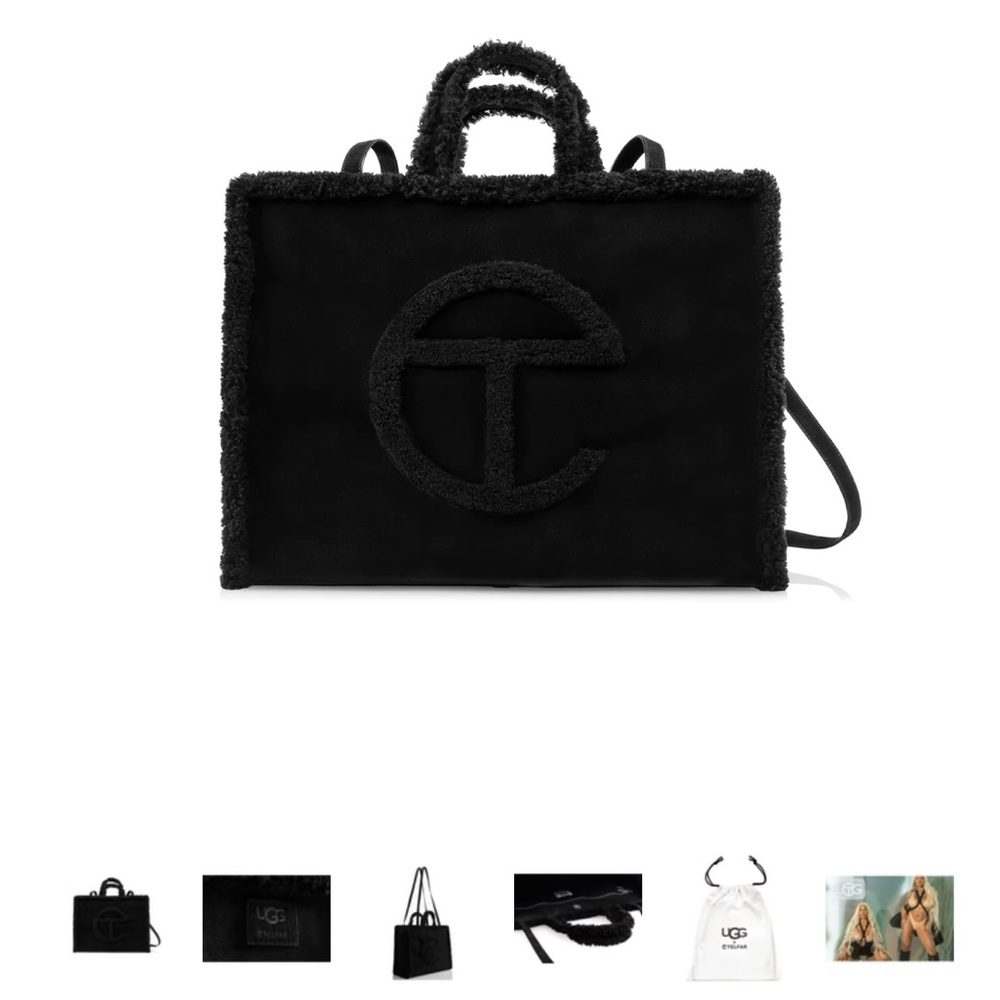 NWT UGG x TELFAR Large Shopper Black